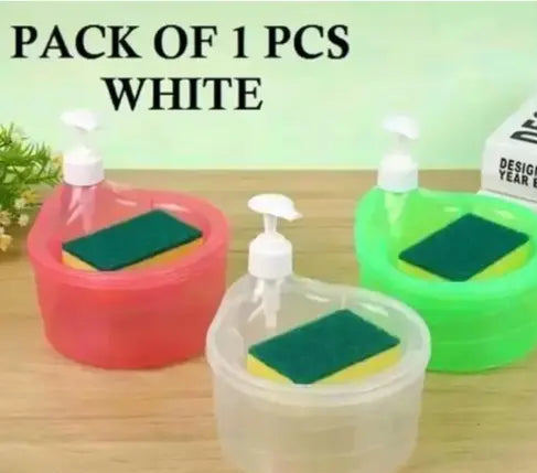Dish Soap Dispenser and Sponge Holder