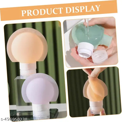 Toiletry Silicone Travel Bottle Pouch